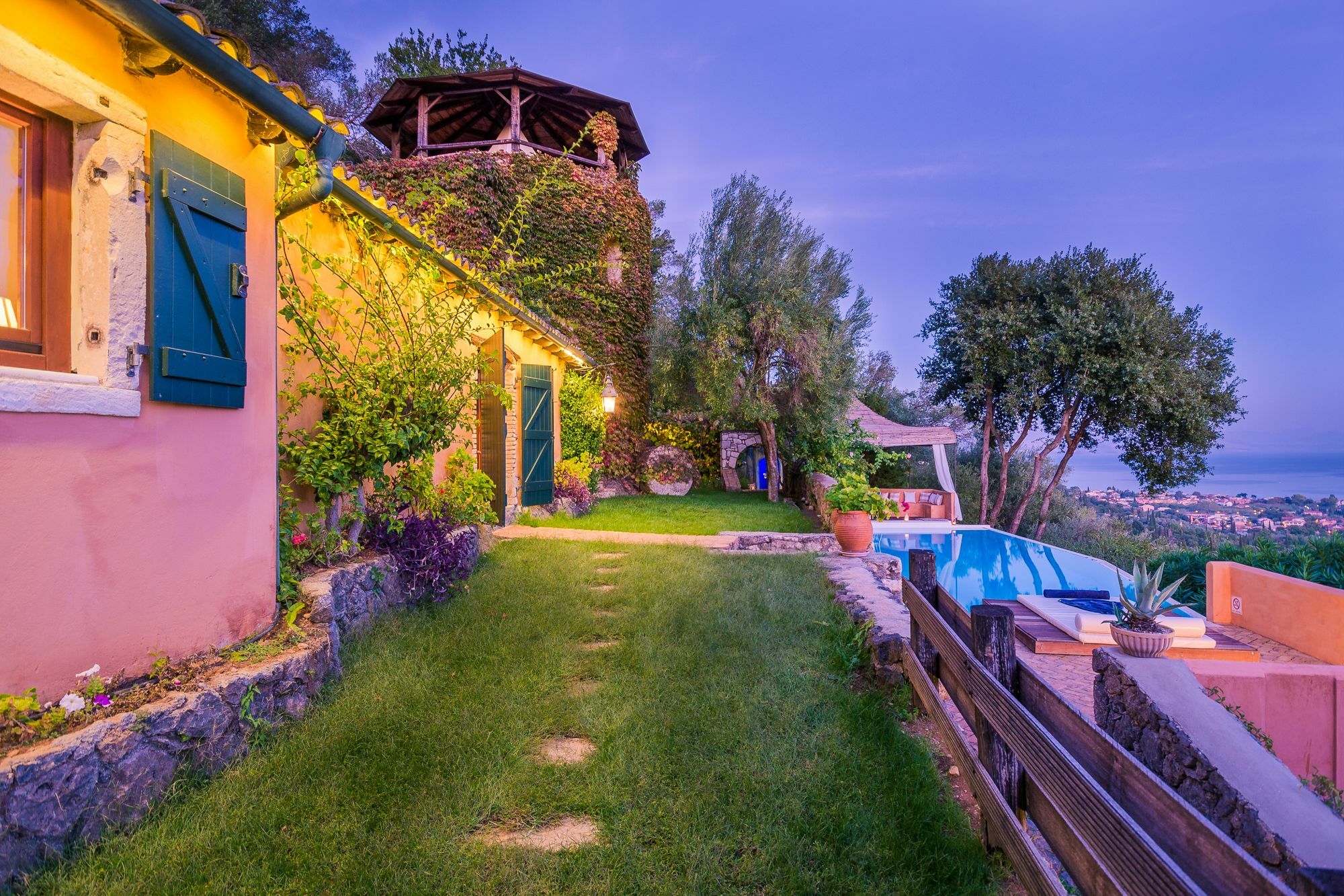 Villa Melolia Ipsos Ngoại thất bức ảnh